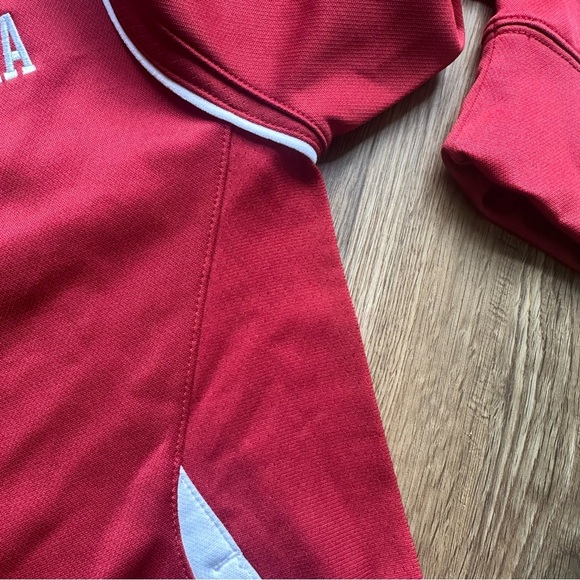 Alabama Crimson Tide Nike Jacket Mens Medium Red Dri-Fit Full Zip Long Sleeve - Picture 7 of 10